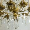 A Jansen chandelier of gilt bronze and crystal. - Image 2
