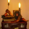 Antique Vintage Wooden Lasts transformed in Lamps - Image 5