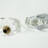 Vintage candleholders in crystal, Schneider design, 1960 - Image 2