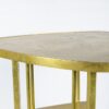 Mesa De Bronce "Art And Craft" Triangular - Imagen 4