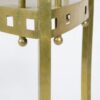 Mesa De Bronce "Art And Craft" Triangular - Imagen 6