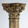 Pair of Gold Leaf Golden Columns Fluted - Image 2