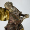 Escultura Mujer Inmaculada En Madera Policromada - Imagen 4