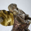 Escultura Mujer Inmaculada En Madera Policromada - Imagen 2