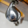 Round Faux Carey Round Bar Trolley Table - Image 4
