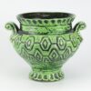 English Amphora In Green Ceramic