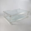 Mesa Baja Rectangular En Acrilico - Imagen 2