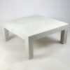 Low Table In Carrara Marble Attributed To Alberto Churba 1970s