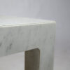 Low Table In Carrara Marble Attributed To Alberto Churba 1970s - Image 3